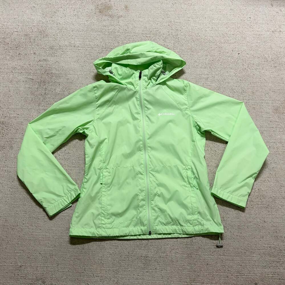 Columbia Women's Switchback III Packable Hood Full Zip Rain Jacket Size S New
